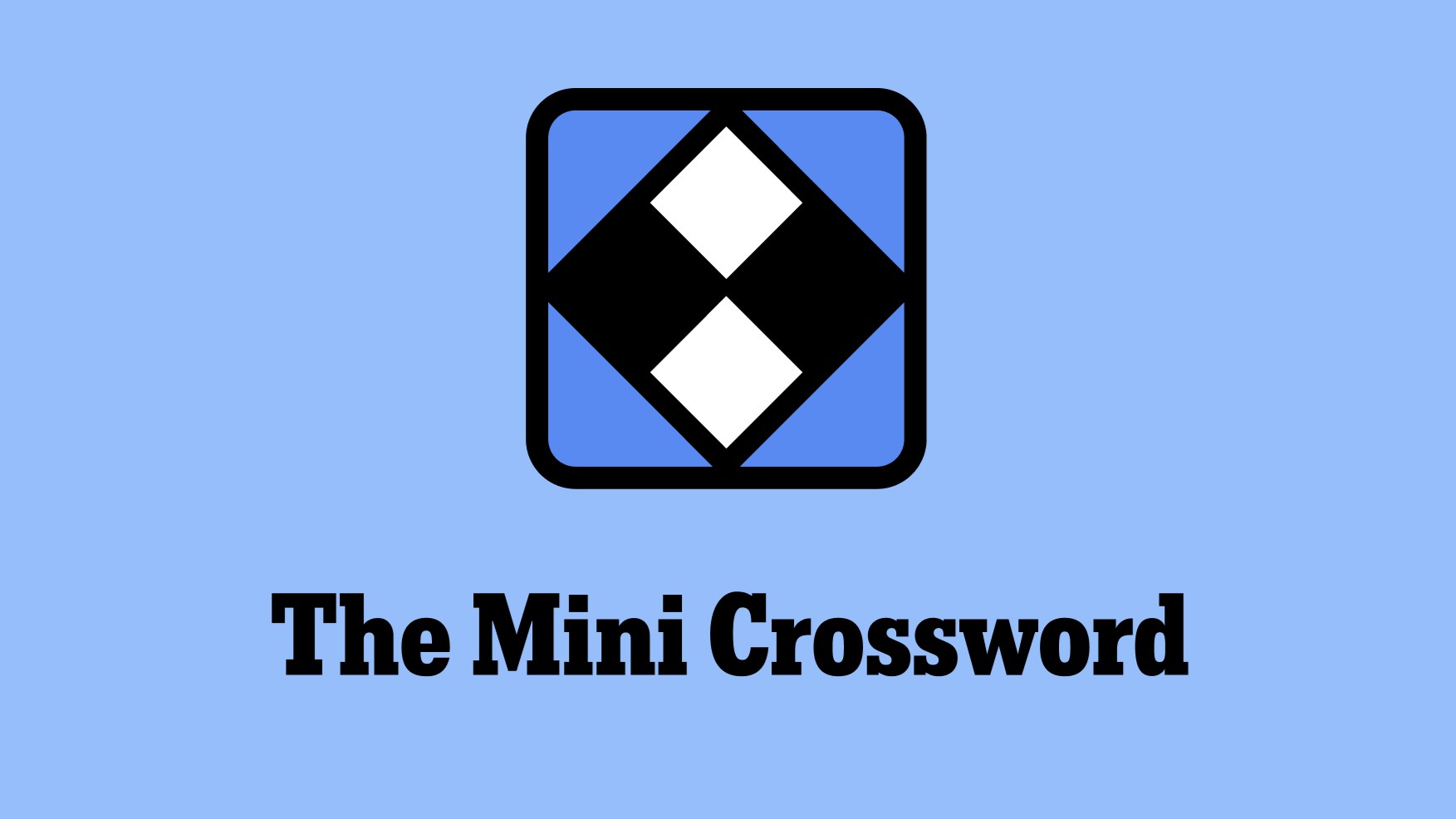NYT O logotipo das Mini palavras cruzadas.