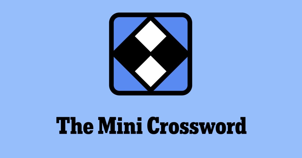 NYT Mini Crossword today: puzzle answers for Sunday, May 19