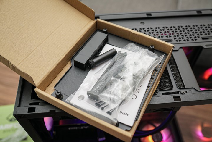 The accessories box for the Starforge Navigator PC.