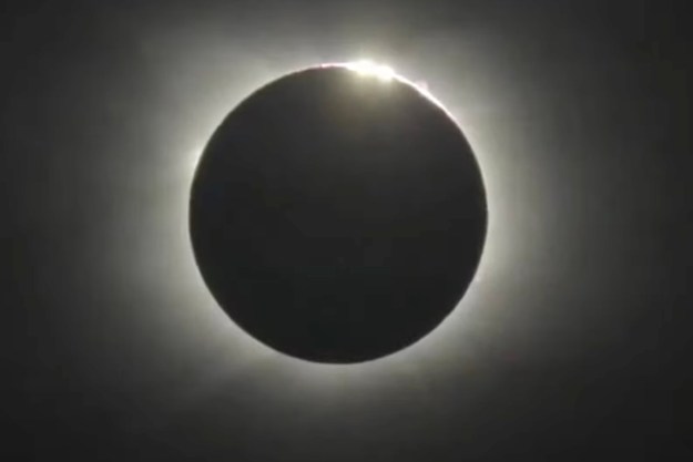 NASA Space Technology A whole photograph voltaic eclipse.