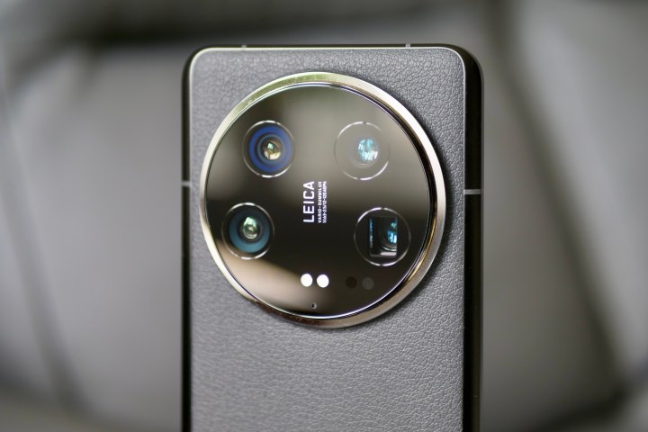 The Xiaomi 14 Ultra's camera module.