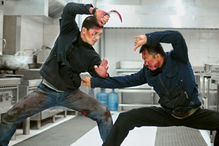 Two men fight in The Raid 2.