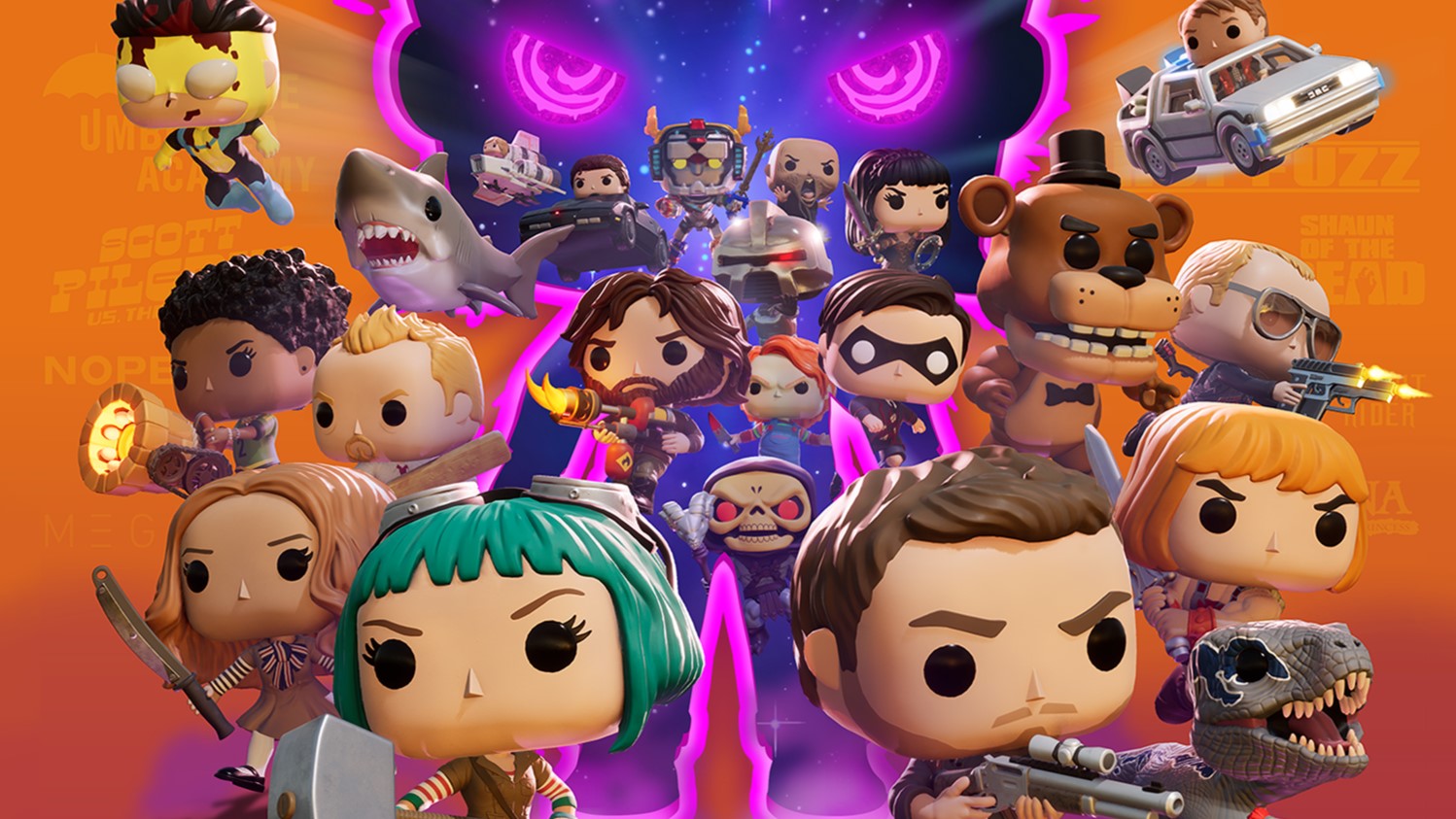 Funko Fusion mashes up The Thing, Hot Fuzz, Nope, and much more