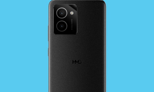 Rear shell of HMD Vibe smartphone.