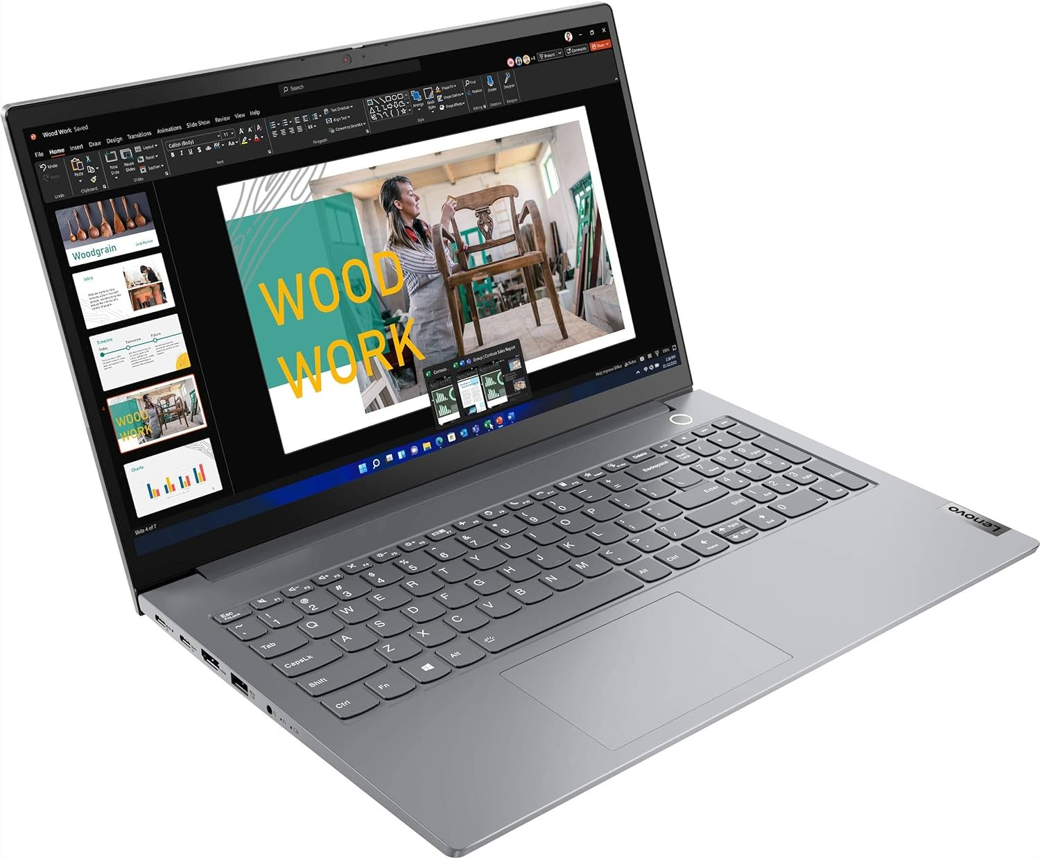 The Lenovo ThinkBook 15 Gen 4.