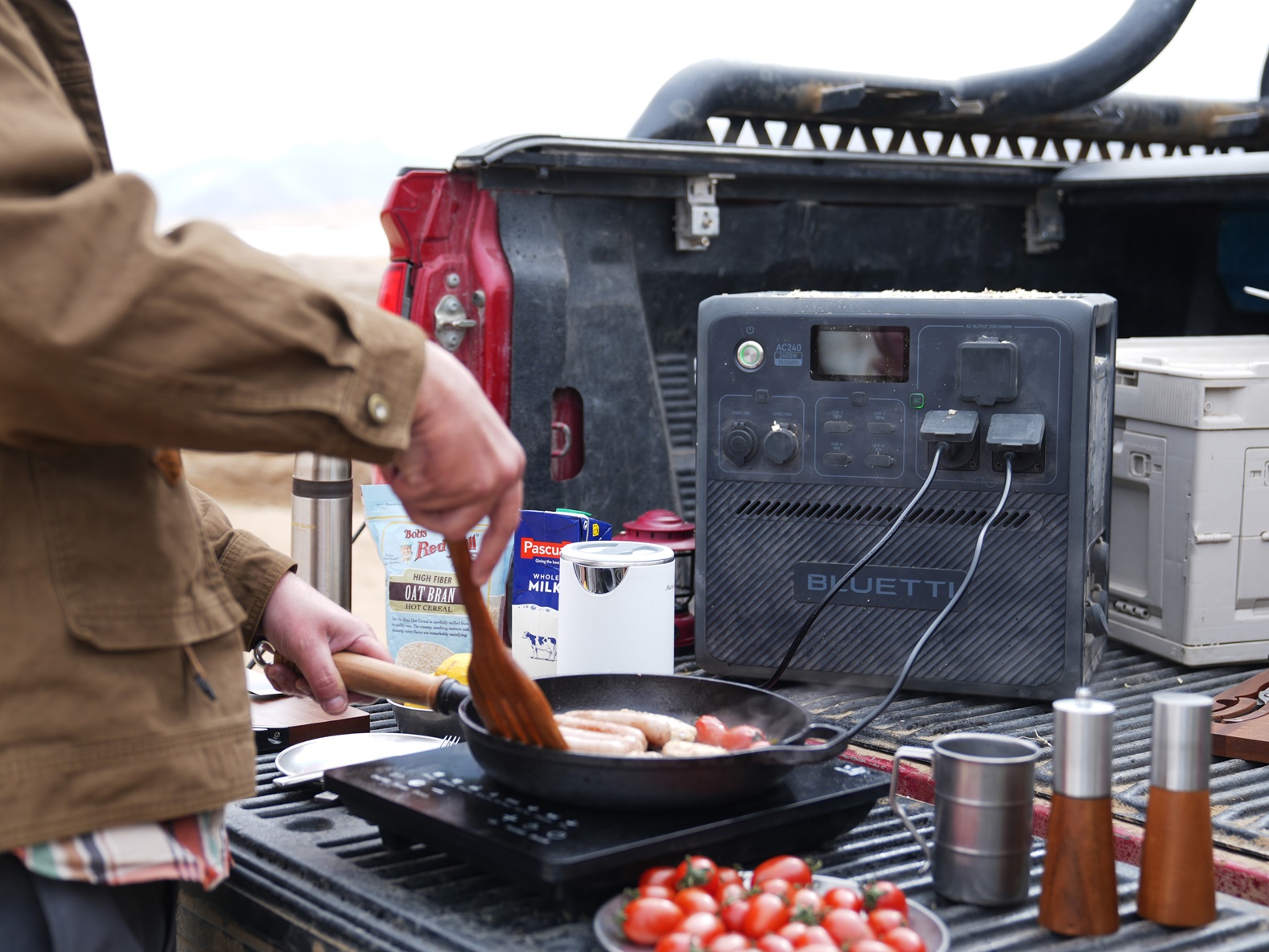 The BLUETTI AC240 portable power station is weatherproof - Vimarsana News