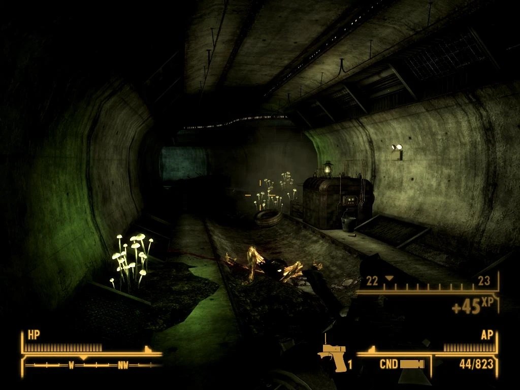 A sewer in New Vegas.