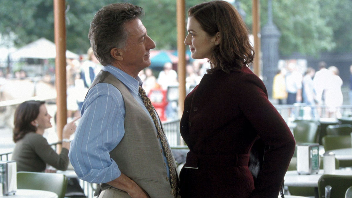 Dustin Hoffman and Rachel Weisz in Runaway Jury.