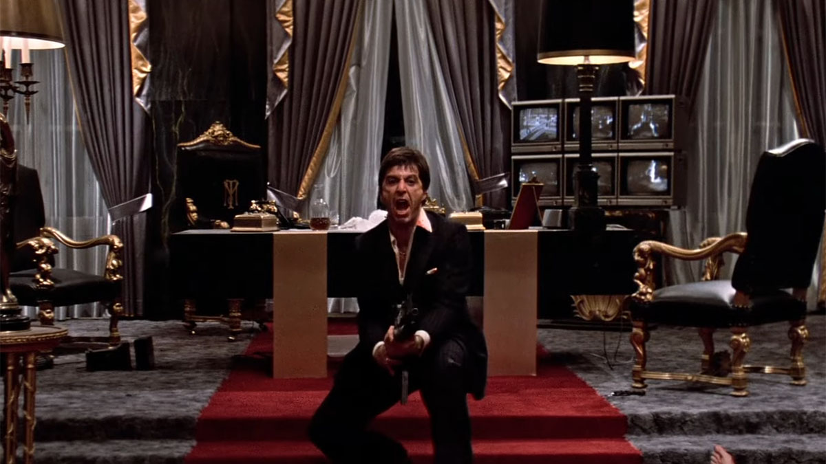 Al Pacino en Scarface.
