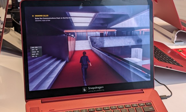 Gaming on a laptop with the Snapdragon X Elite chip