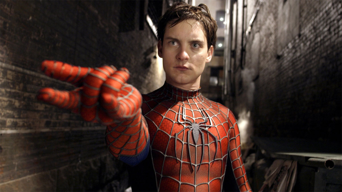 Tobey Maguire en Spider-Man 2.