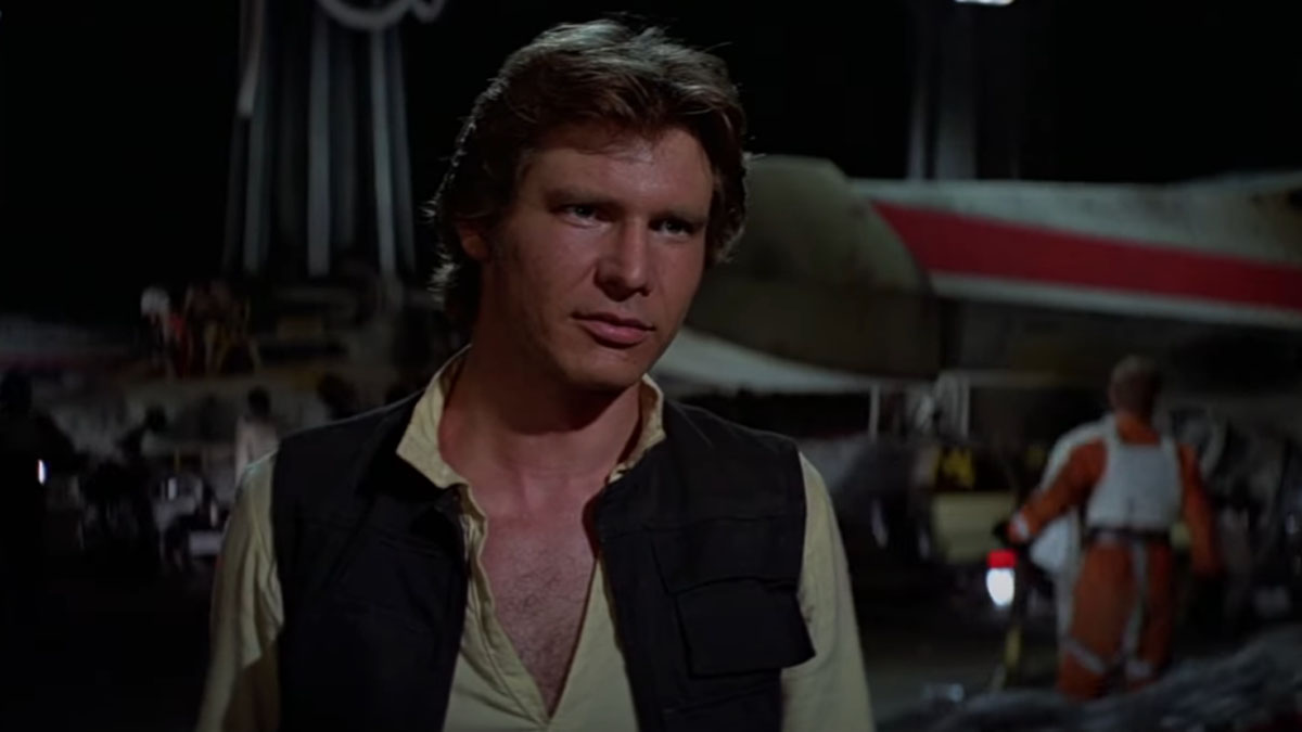 Harrison Ford en Star Wars.