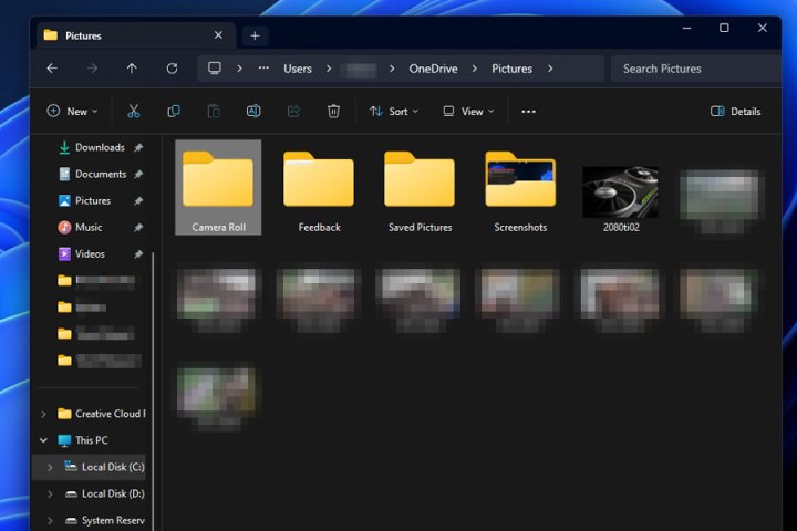 Video files on Windows 11.