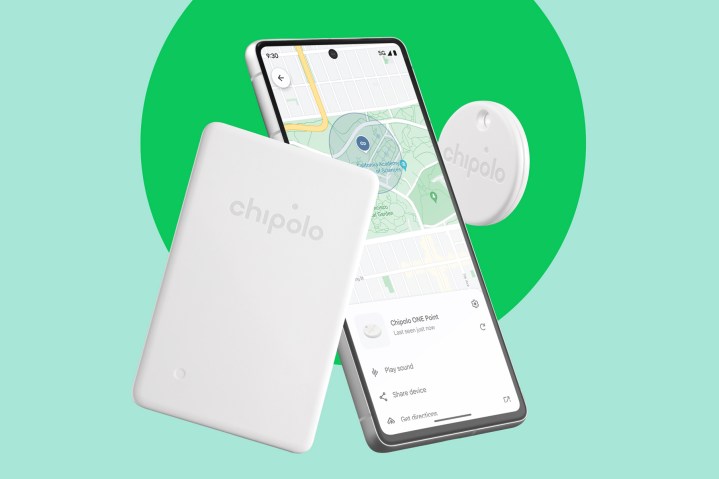 Renders of Chipolo's new Point trackers that work with Google's Find My Device network.