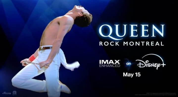 Queen Rock Montreal streaming in IMAX Enhanced with DTS:X on Disney+.