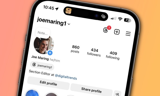 A screenshot of an Instagram profile, showing someone's follower count.
