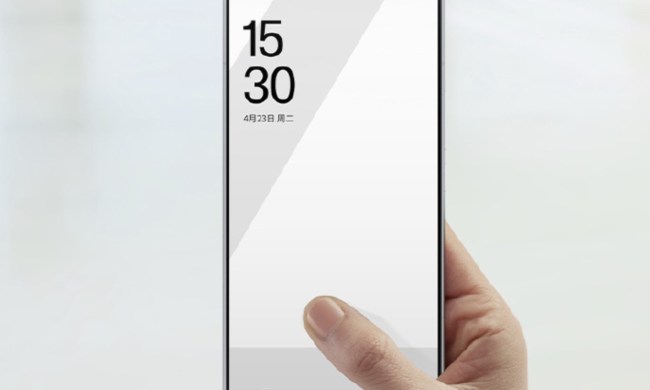 Display view of the Polestar Phone.
