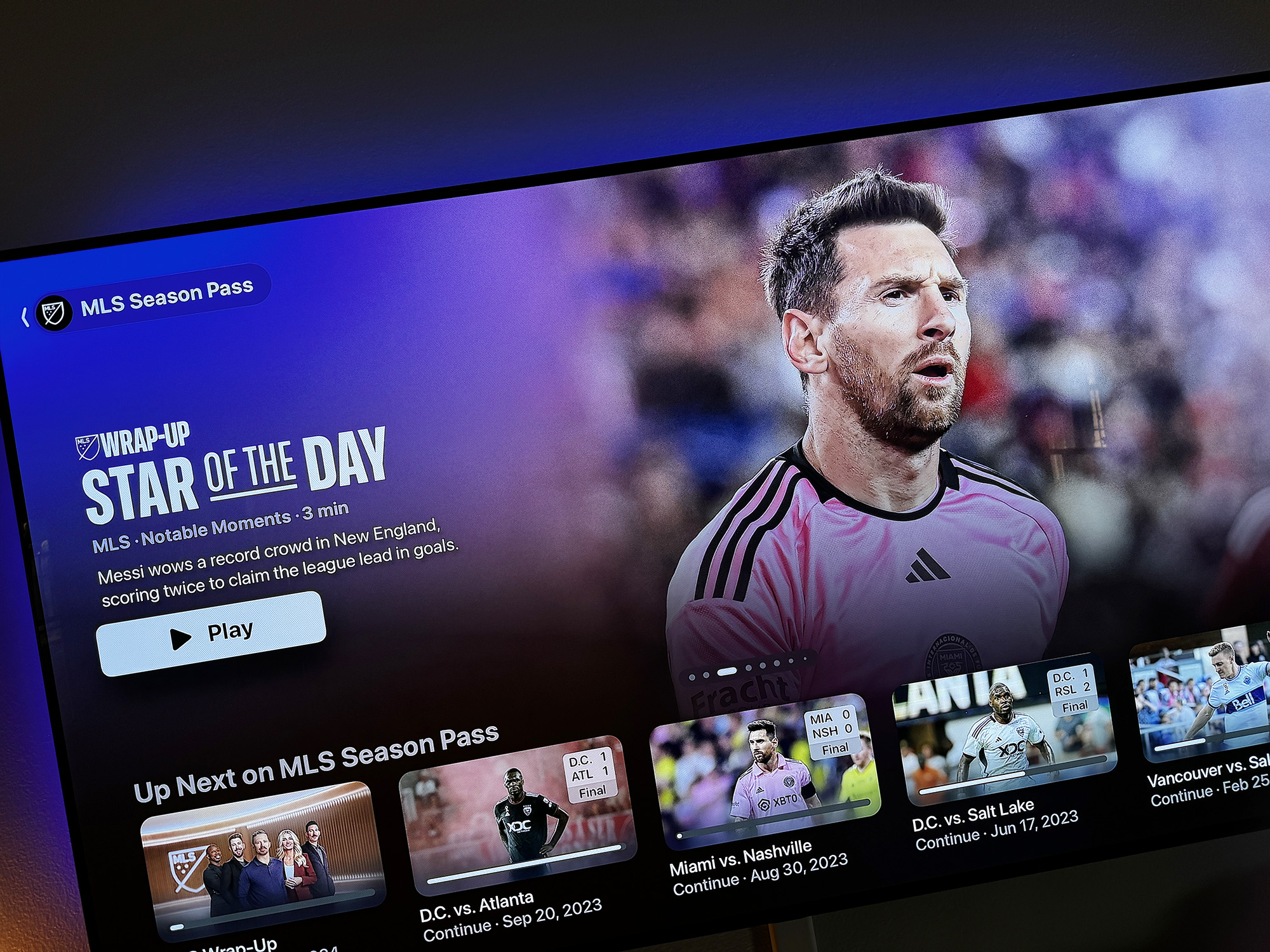 Apple discounts MLS Season Pass for the rest of the season - Vimarsana News