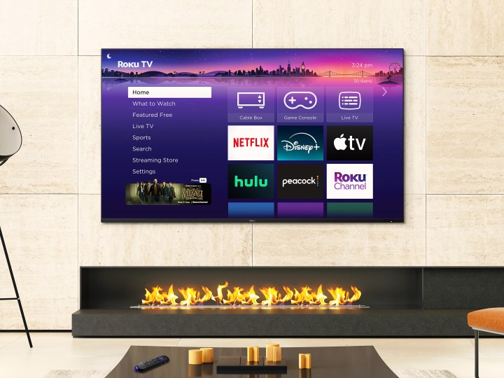 A handout picture of the Roku Pro Series television.