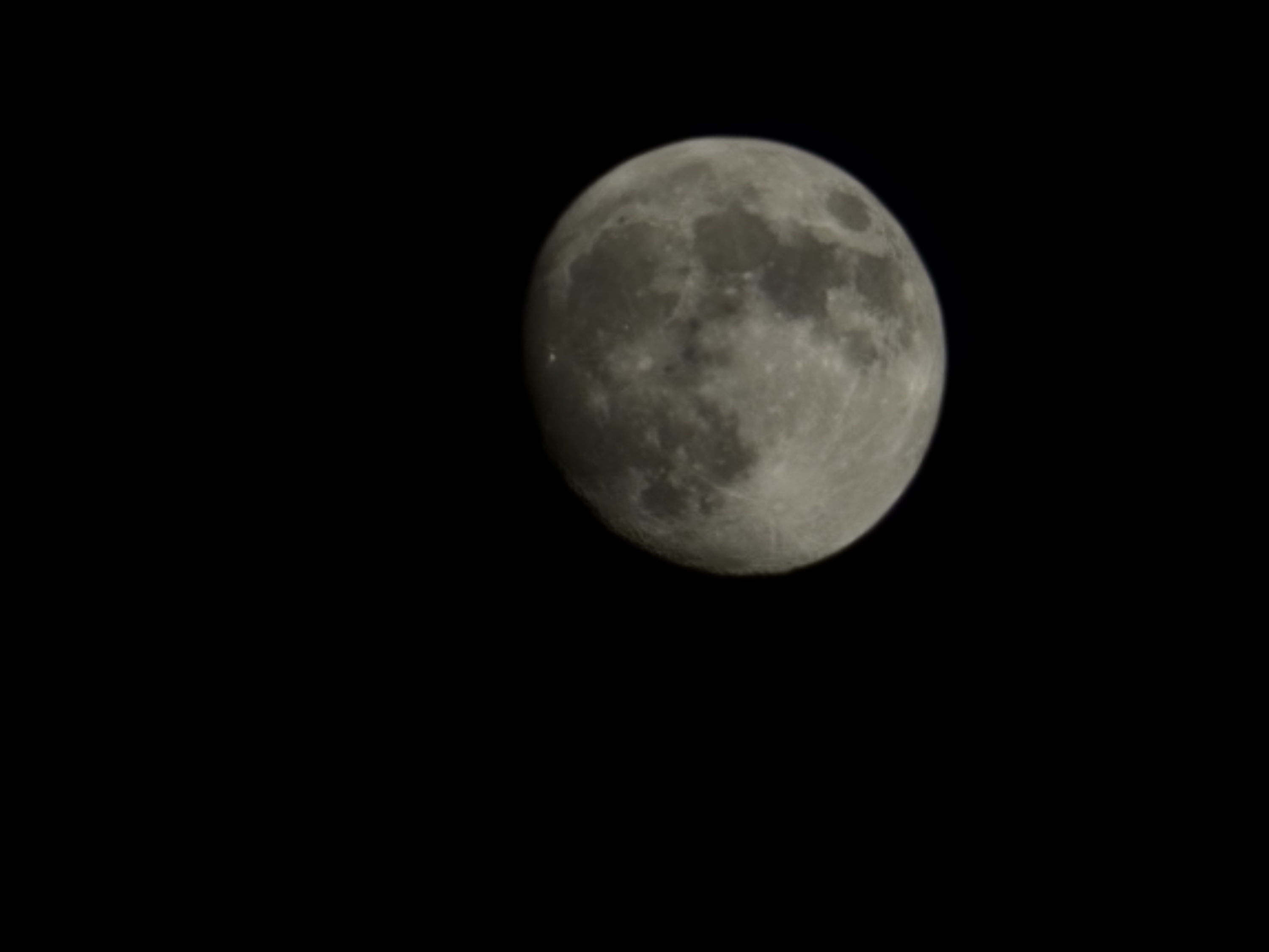 Una foto tomada con el modo lunar del Samsung Galaxy S24 Ultra.