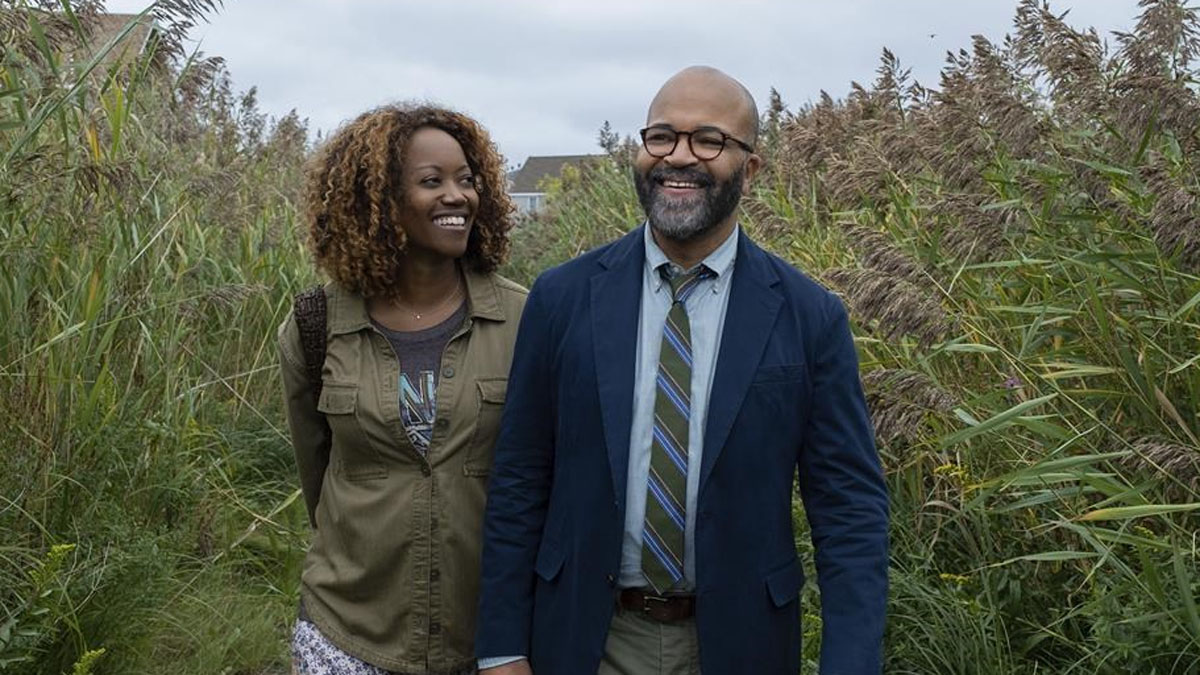 Tracee Ellis Ross and Jeffrey Wright in American Fiction.