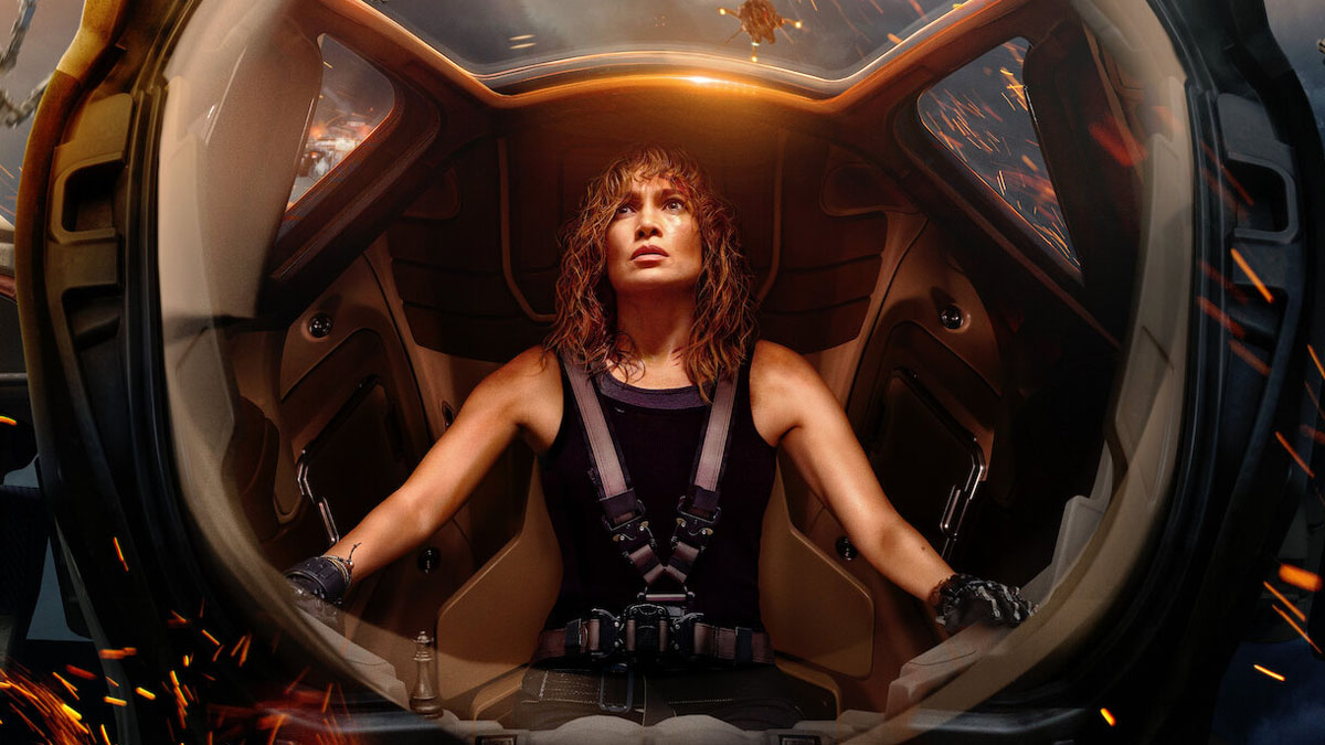 Jennifer Lopez in Atlas.