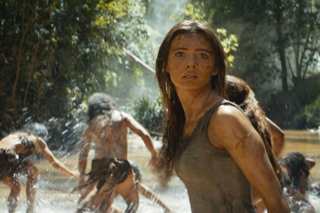Freya Allan in Kingdom of the Planet of the Apes.