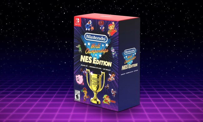 The physical version of Nintendo World Championships: NES Edition.
