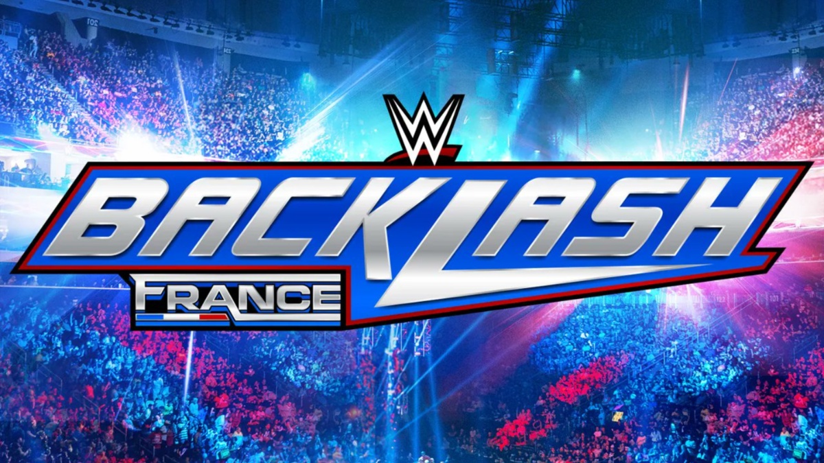 Logo for WWE Backlash France.