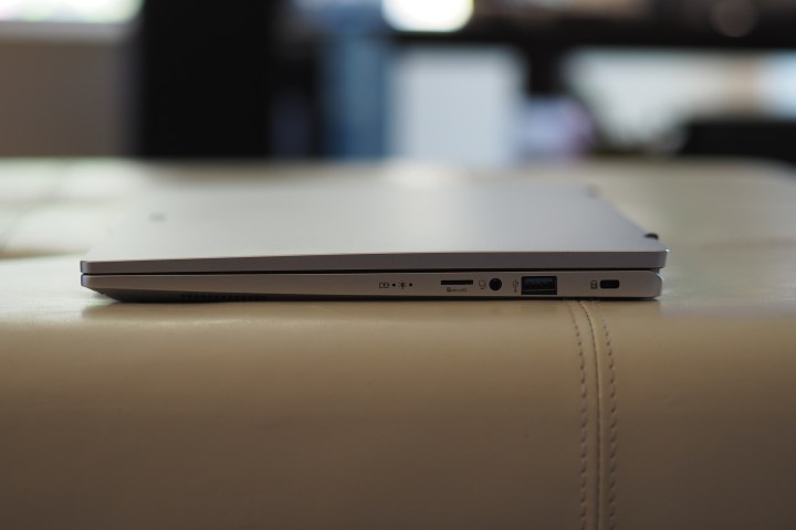 Acer Swift Go 14 right-side view showing ports