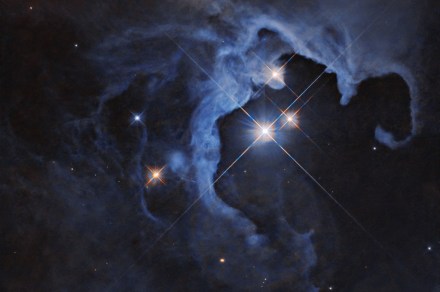 Hubble catches a baby star pulsating in a triple star system