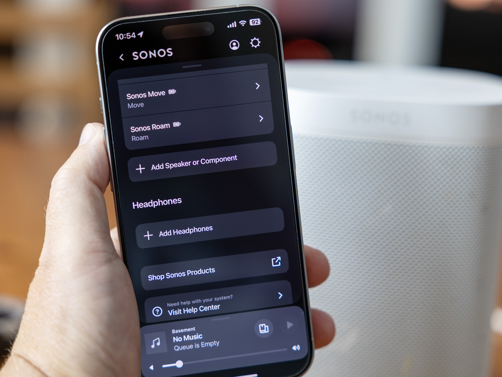 The Sonos app now shows an option for Bluetooth headphones, but it's not for just any old Bluetooth headphones.
