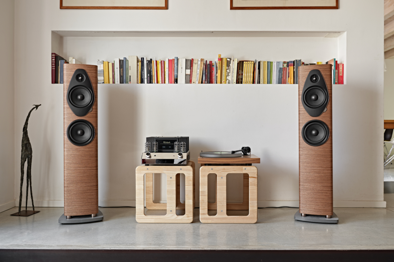 Sonus Faber Sonetto G2 collection of speakers.