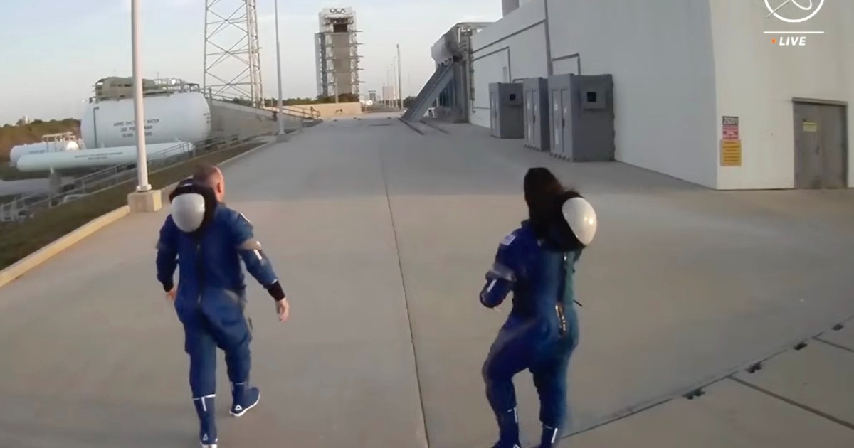 Starliner astronauts arrive at launchpad for first crewed flight | Digital Trends