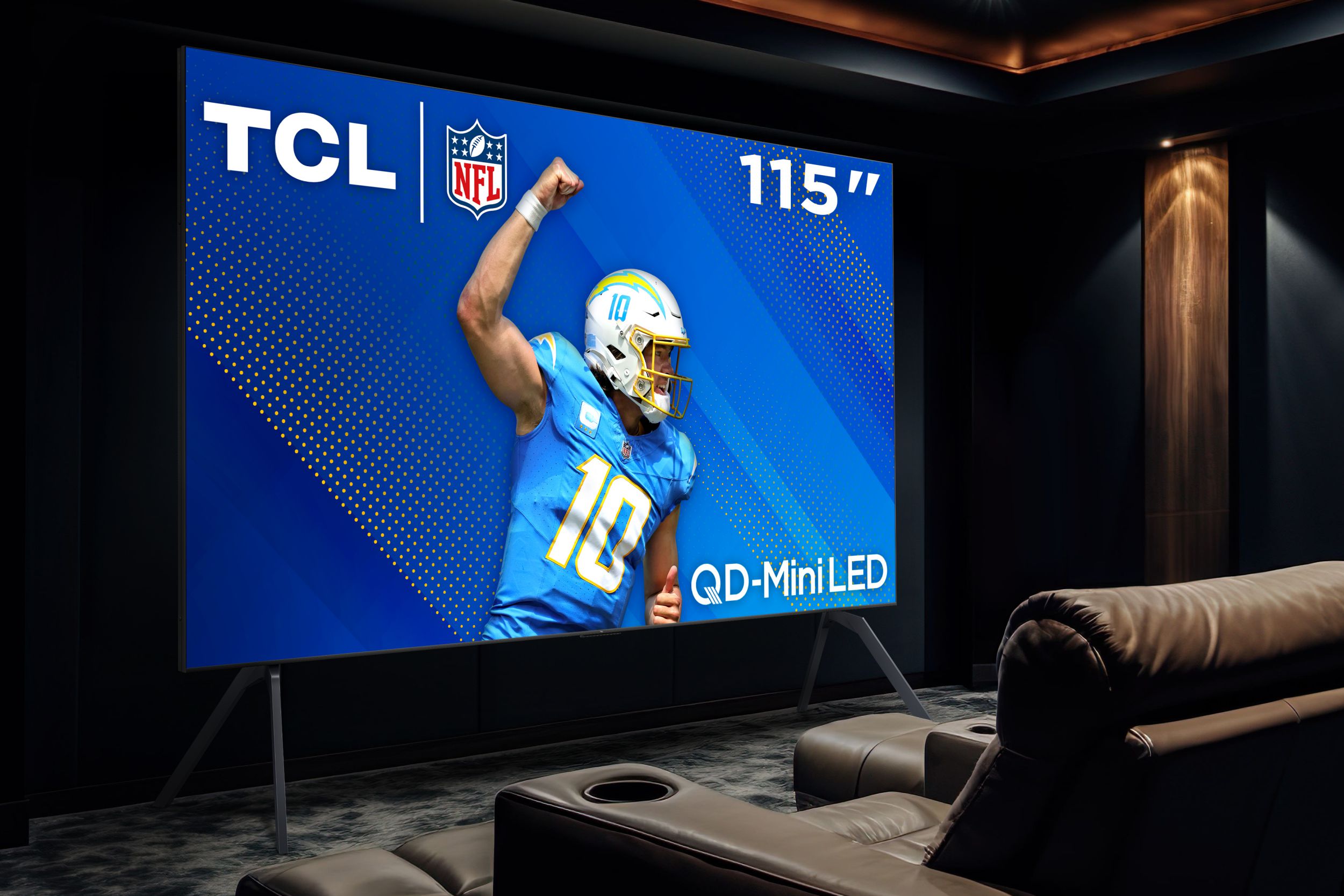 2024 TCL QM89 4K mini-LED TV.