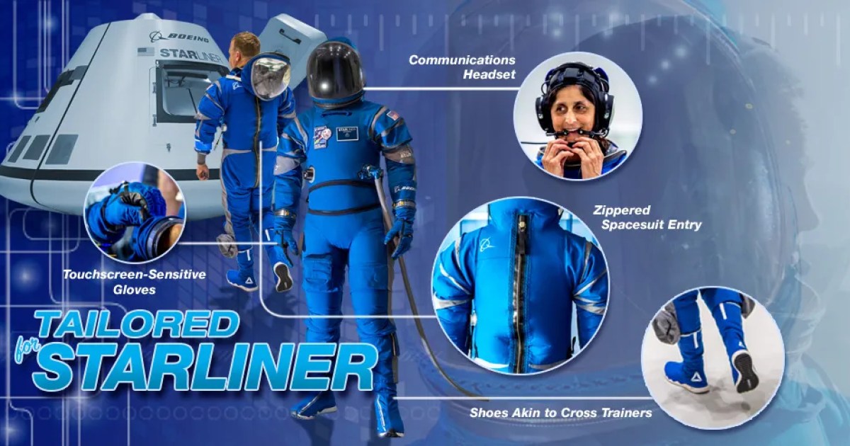 New spacesuits for tonight's Starliner launch | Digital Trends