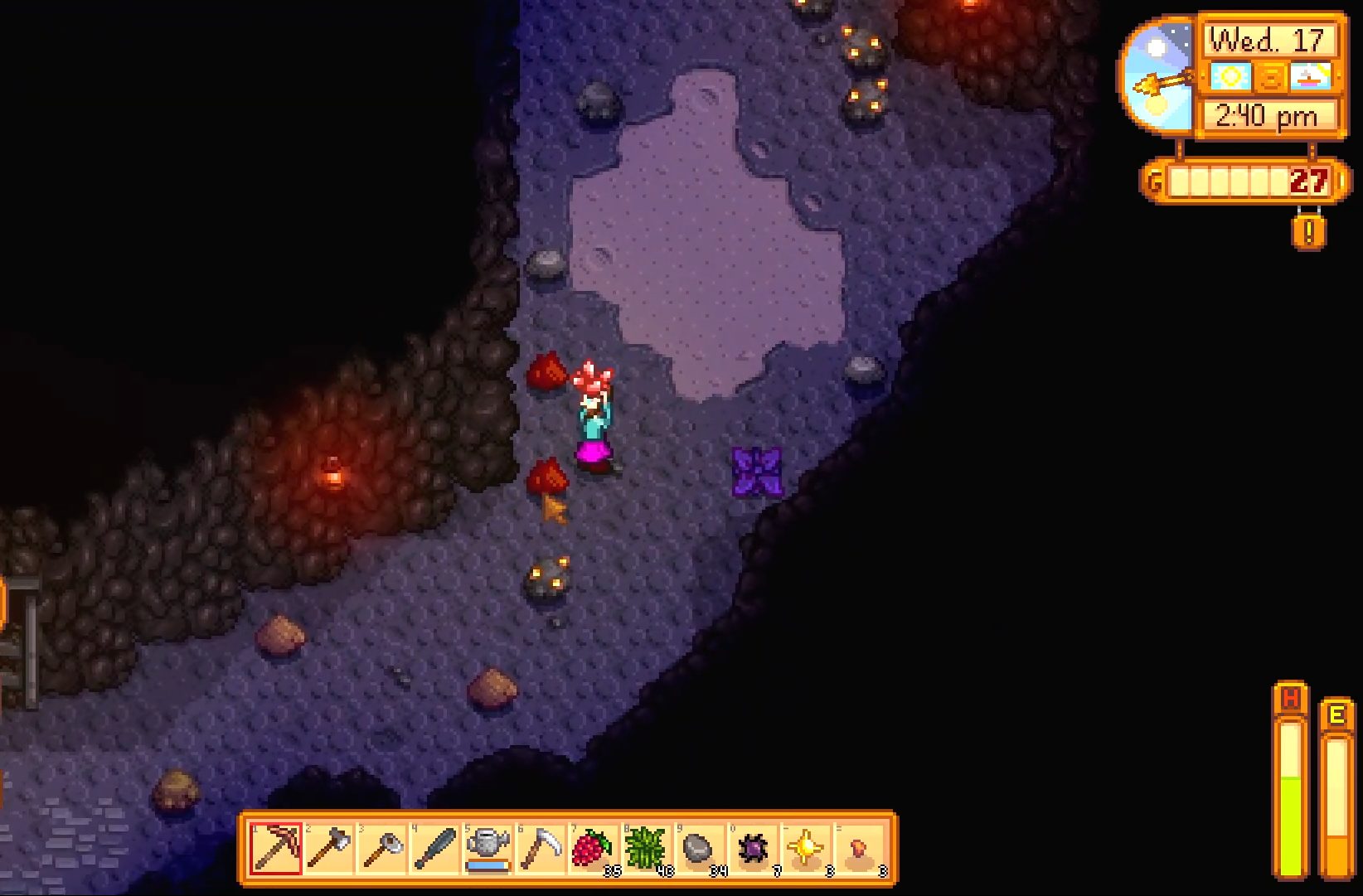How to get fire quartz in Stardew Valley