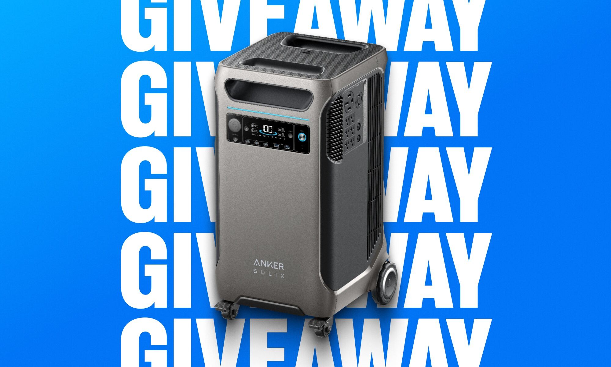 You can win the Anker SOLIX F3800, here’s how You can win the Anker SOLIX F3800, here’s how