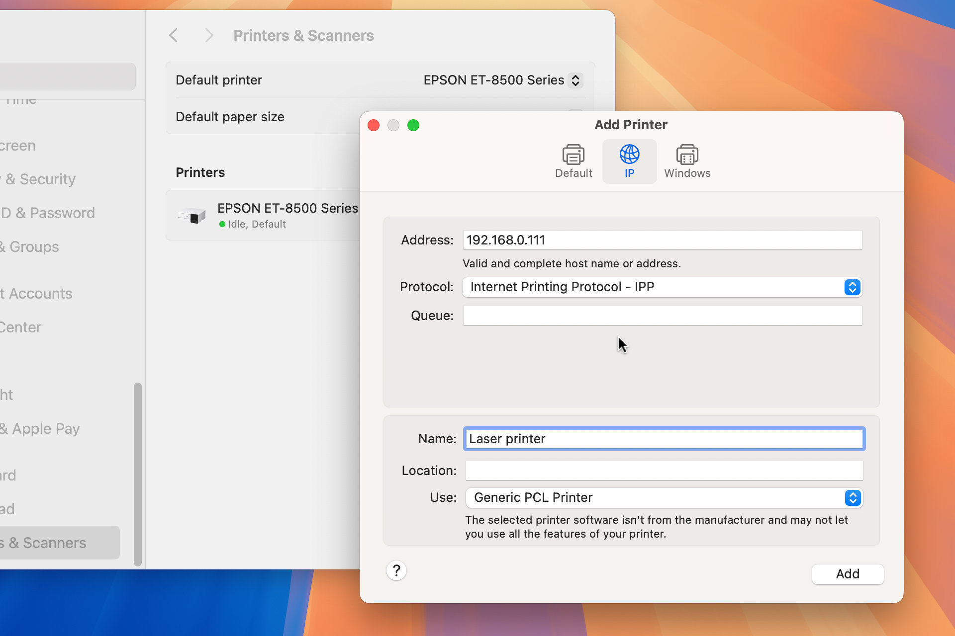 Add Printer Using Ip Address How to add a printer to a Mac | Digital Trends