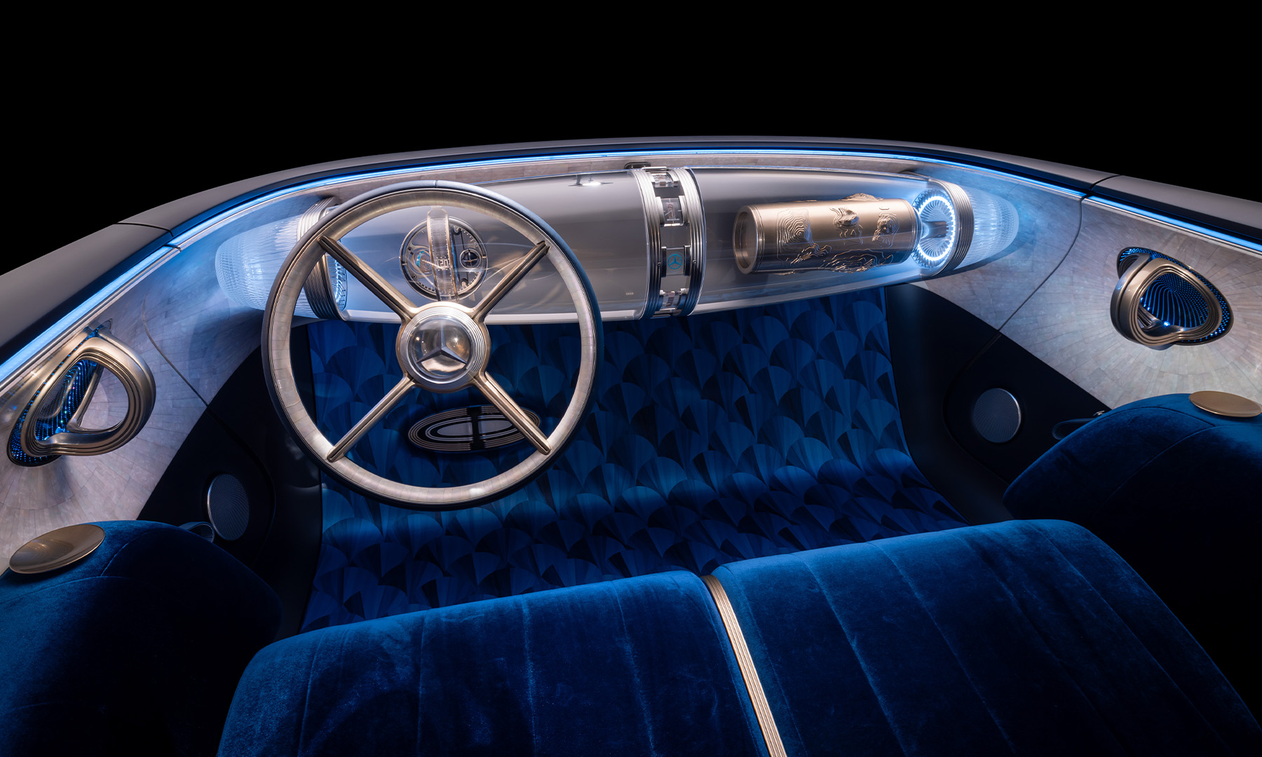 Mercedes-Benz Vision 獨特的內飾設計