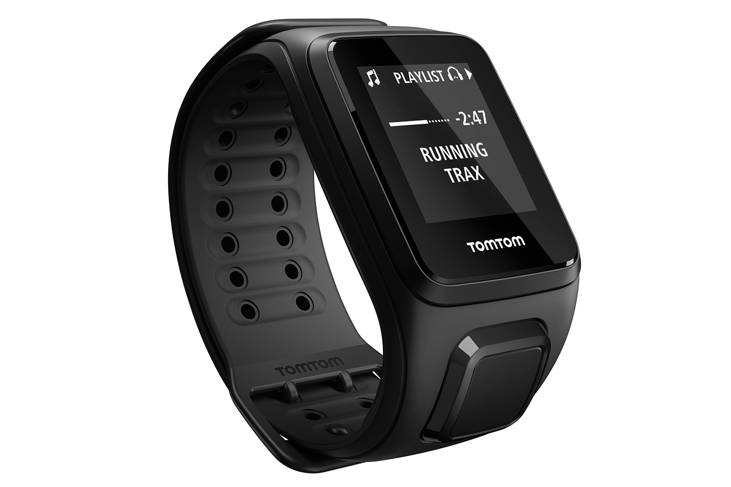 the tomtom spark gps fitness watch lets you listen to your music without phone 005